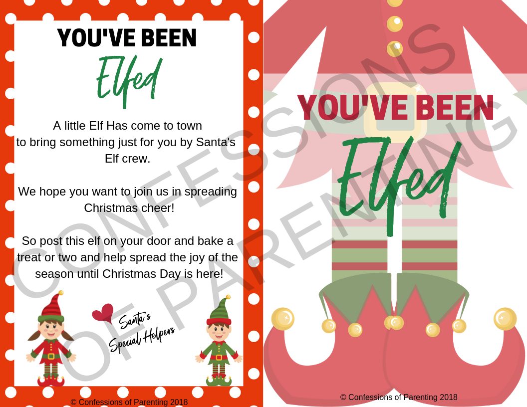 Best You've Been Elfed Printable [Free Download]