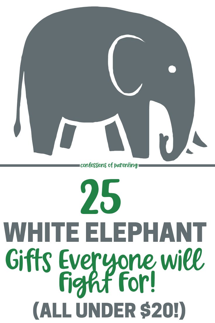 ‘Tis the season for white elephant gift exchange parties. Here’s a list of 25 laugh-worthy white elephant gift ideas that everyone will be fighting for.