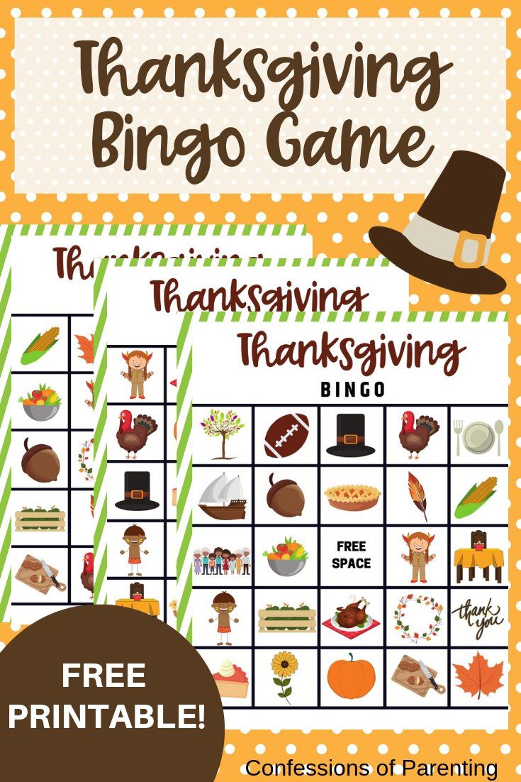 Thanksgiving Bingo Game (1)