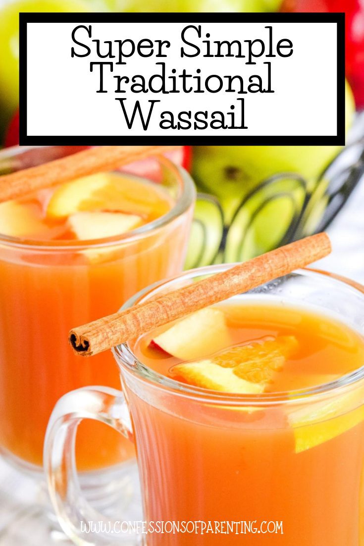 Are you looking for a super simple traditional Wassail recipe or mulled cider? Well, look no further this recipe is delicious and simple that the whole family will enjoy!