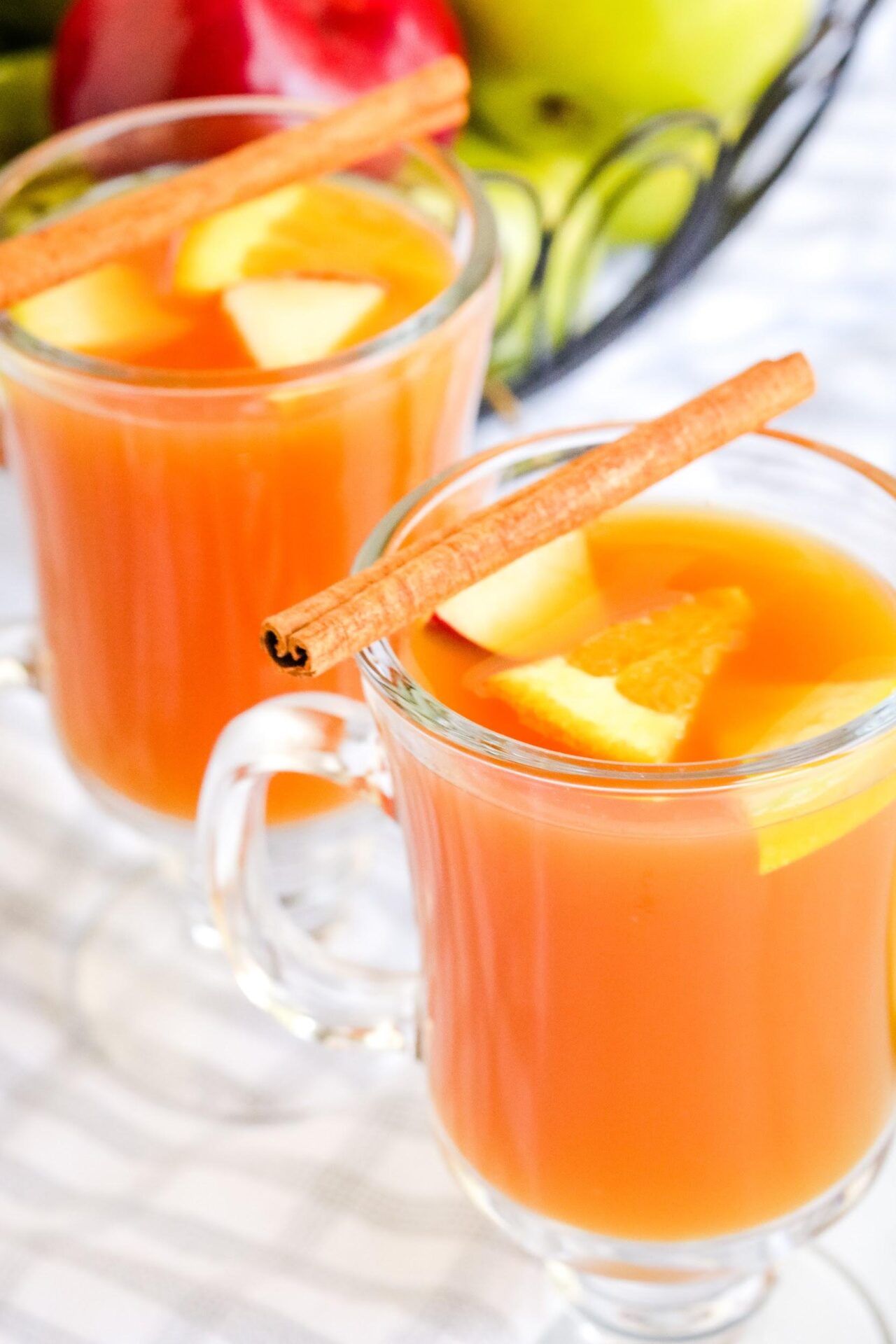 Are you looking for a super simple traditional Wassail or recipe or mulled cider? Well, look no further this recipe is delicious and simple that the whole family will enjoy!