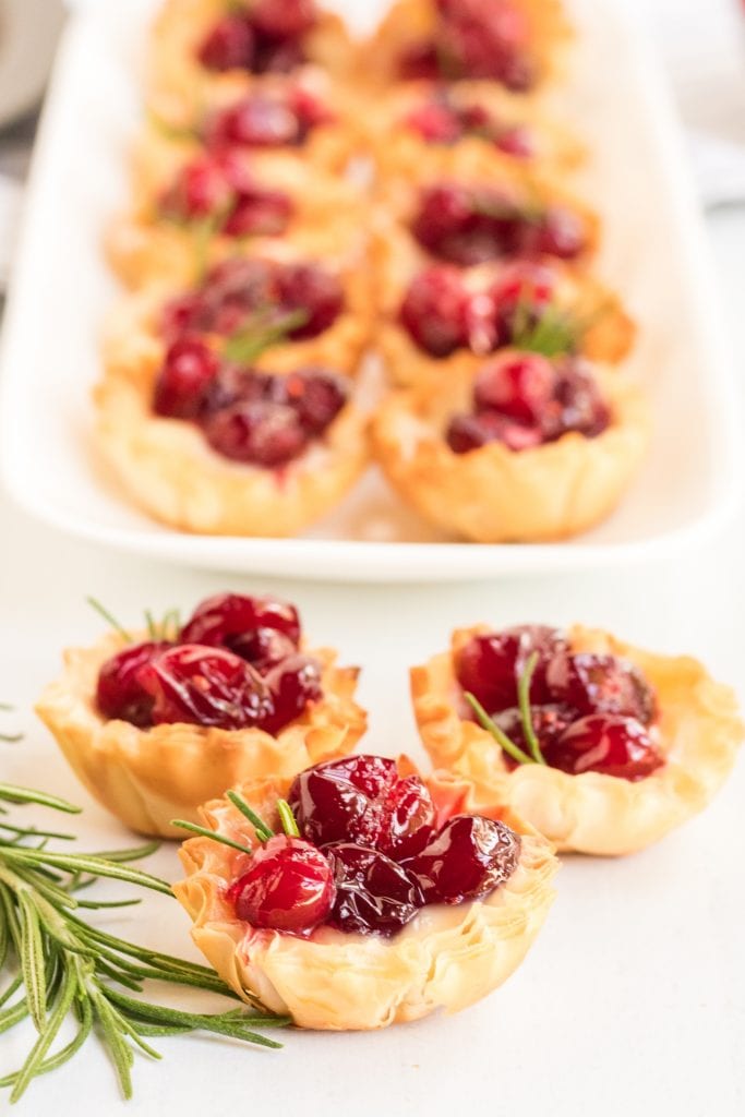 Cranberry brie bites are the perfect addition to your next holiday party! These simple cranberry brie appetizers are so easy to prep, but look like you slaved all day in the kitchen!