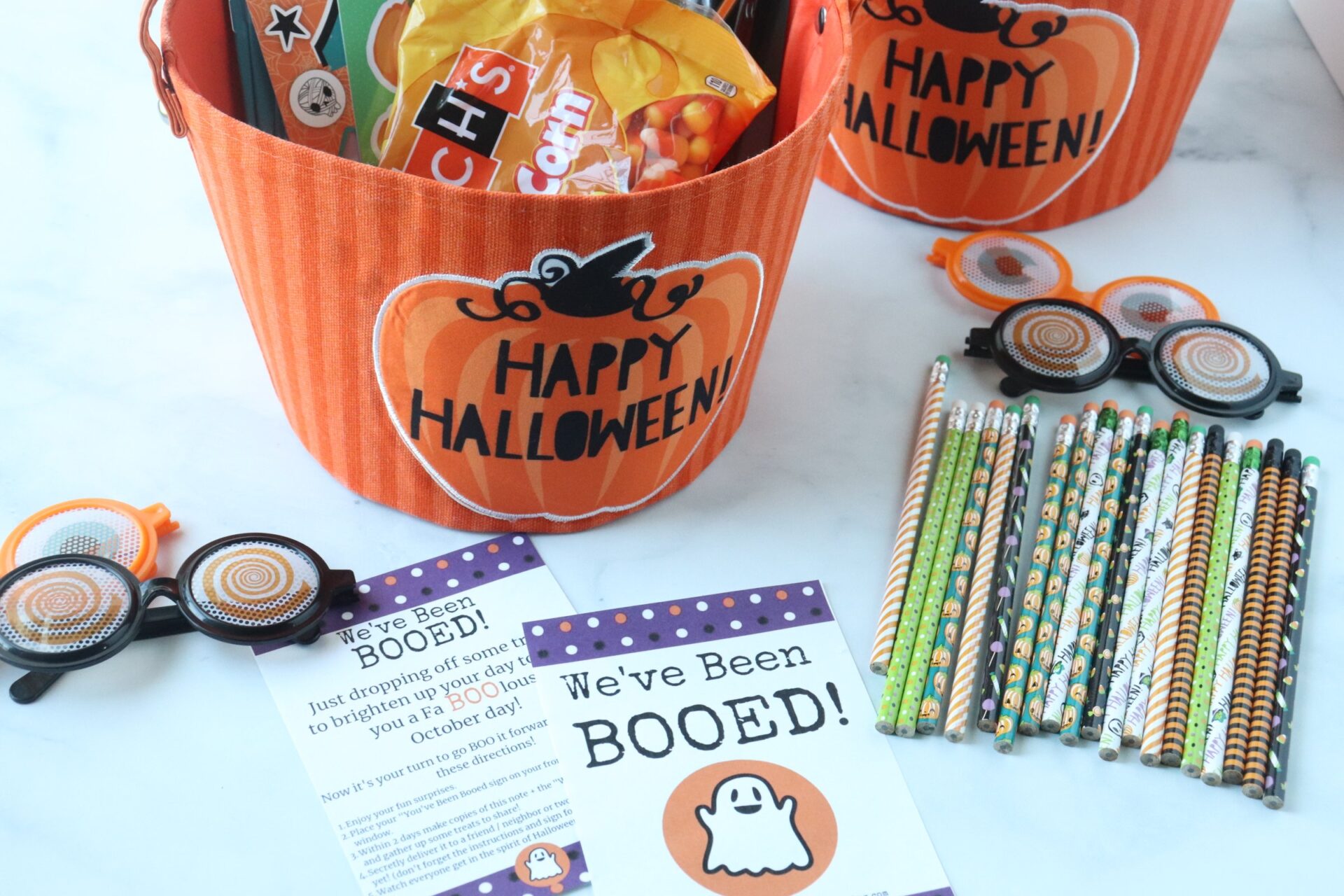 Grab some treats and put on your running shoes as you and your family share the magic of Halloween as you go around dropping “You’ve been booed” surprises!