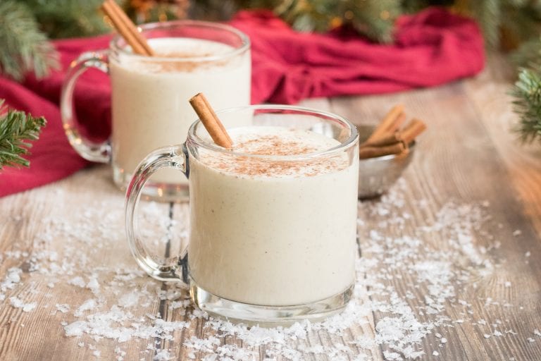 This non alcoholic eggnog recipe is one of the best eggnog recipes you will find. It takes classic eggnog and elevates it making it the best easy eggnog recipe you will find.