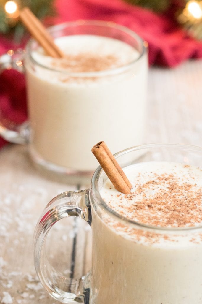 This non alcoholic eggnog recipe is one of the best eggnog recipes you will find. It takes classic eggnog and elevates it making it the best easy eggnog recipe you will find.