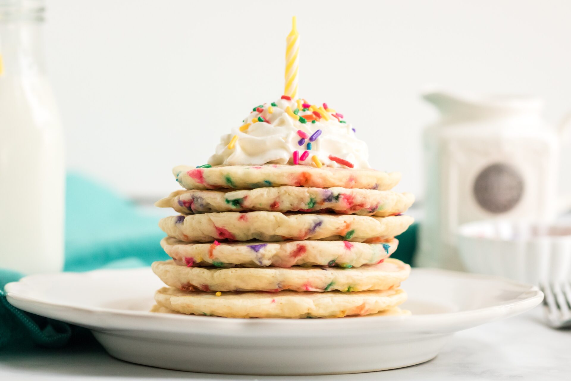 The Best Funfetti Pancakes from Scratch