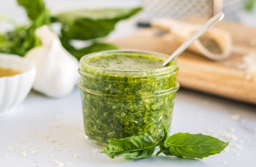 The Best Pesto without Pine Nuts- Step by Step Guide!