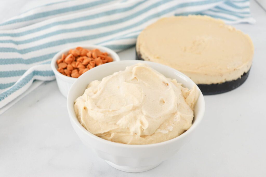 Peanut Butter Whipping Cream is a delicious twist on a traditional homemade whipping cream. It’s nutty and creamy and would be delicious on your favorite desserts!