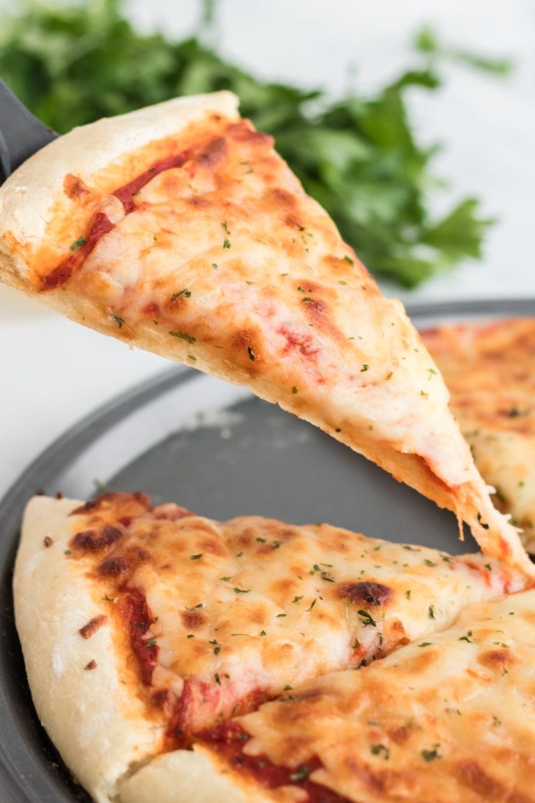 Delicious Homemade Cheese Pizza