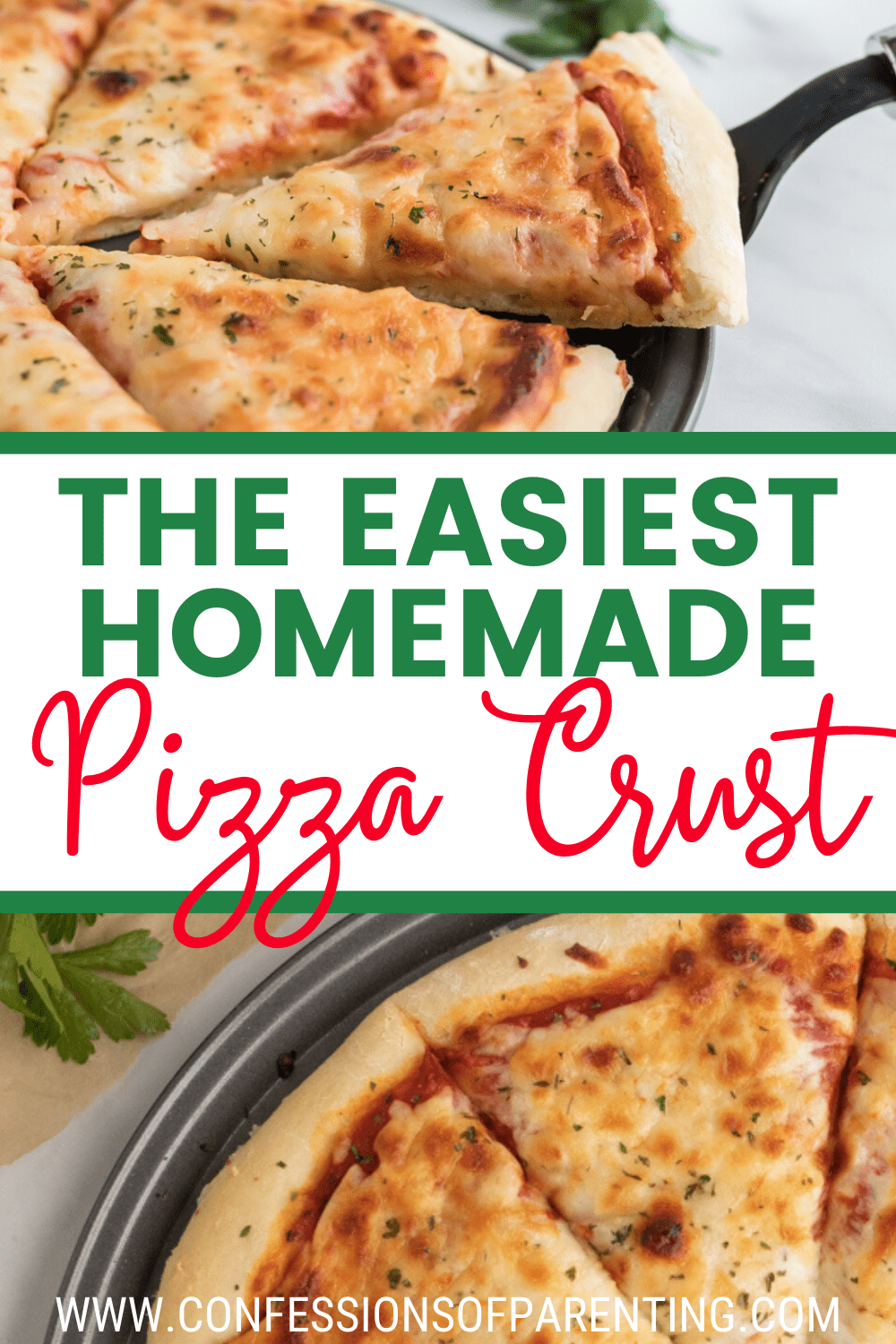 homemade pizza crust