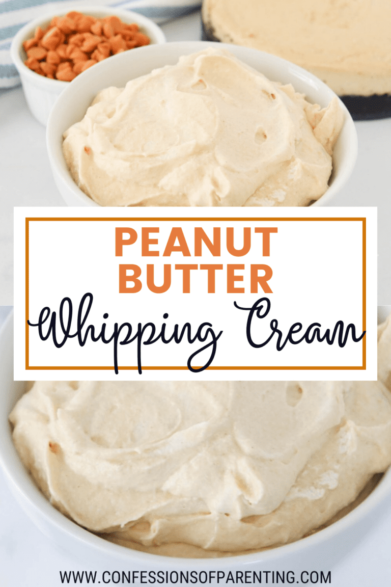 Peanut Butter Whipping Cream