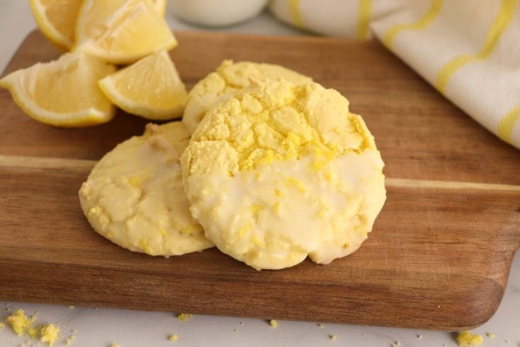 Are you craving a sweet lemon treat but don’t want to do all the work? Try this Lemon Cake Mix Cookies Recipe! These cookies are so delicious but almost no work to make.