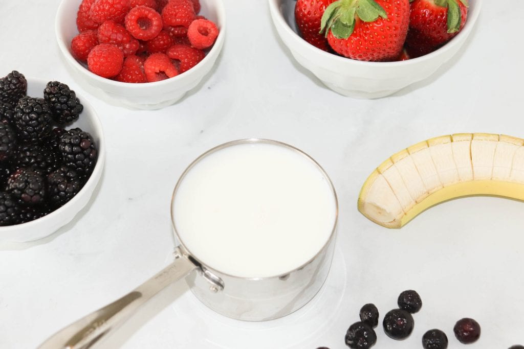 Chill out with this yummy Mixed Berry Smoothie! This smoothie packed with berries is easy to make and so delicious!