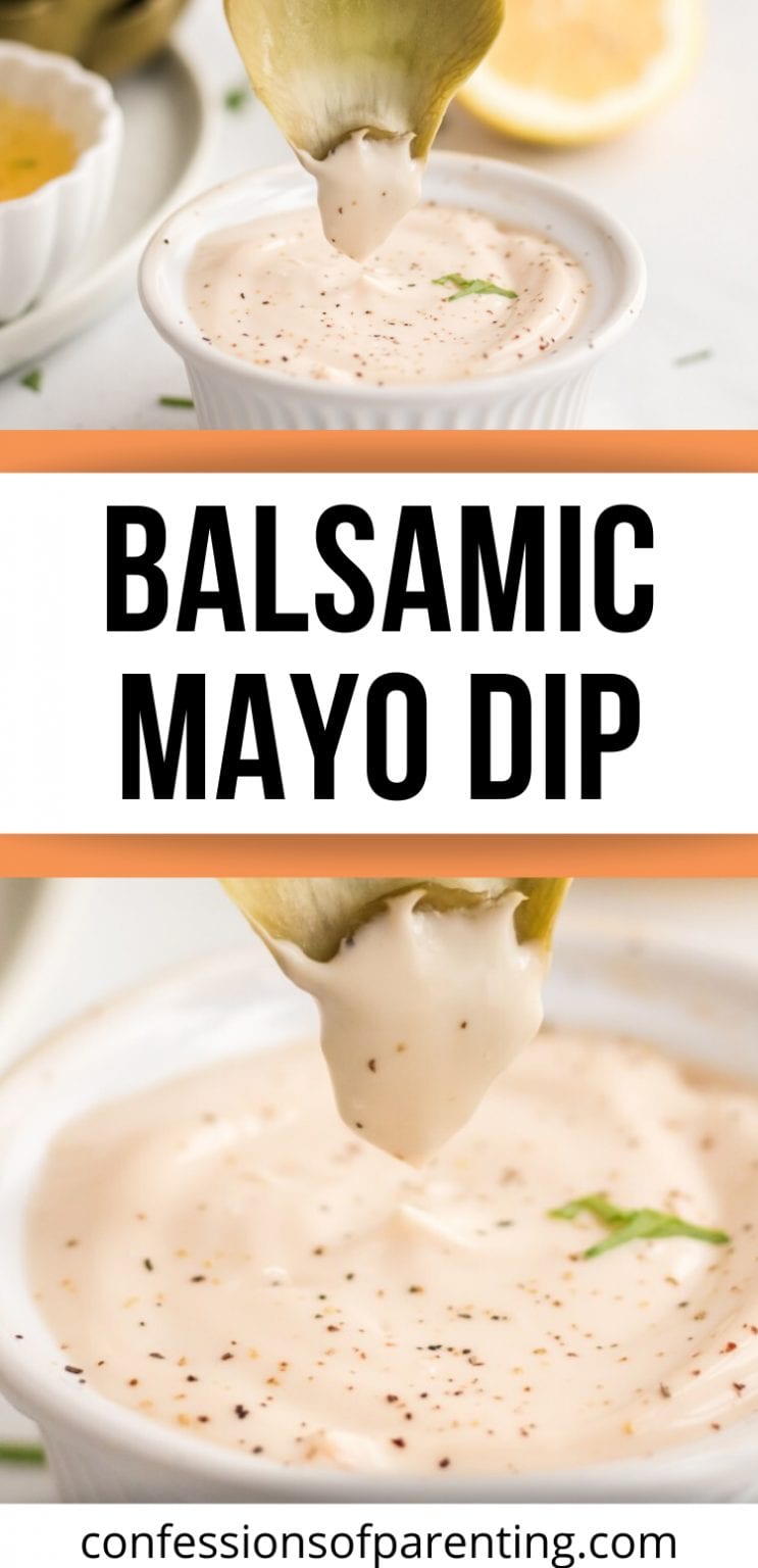 Balsamic Mayo Dip