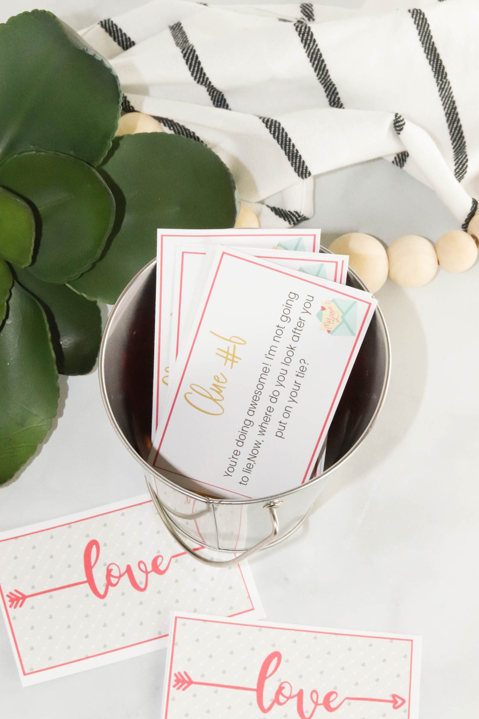 Are you looking for a fun way to surprise the one you love? Create a cute date night or special occasion with this adorable romantic scavenger hunt! Your significant other will love where this fun romantic scavenger hunt takes you.
