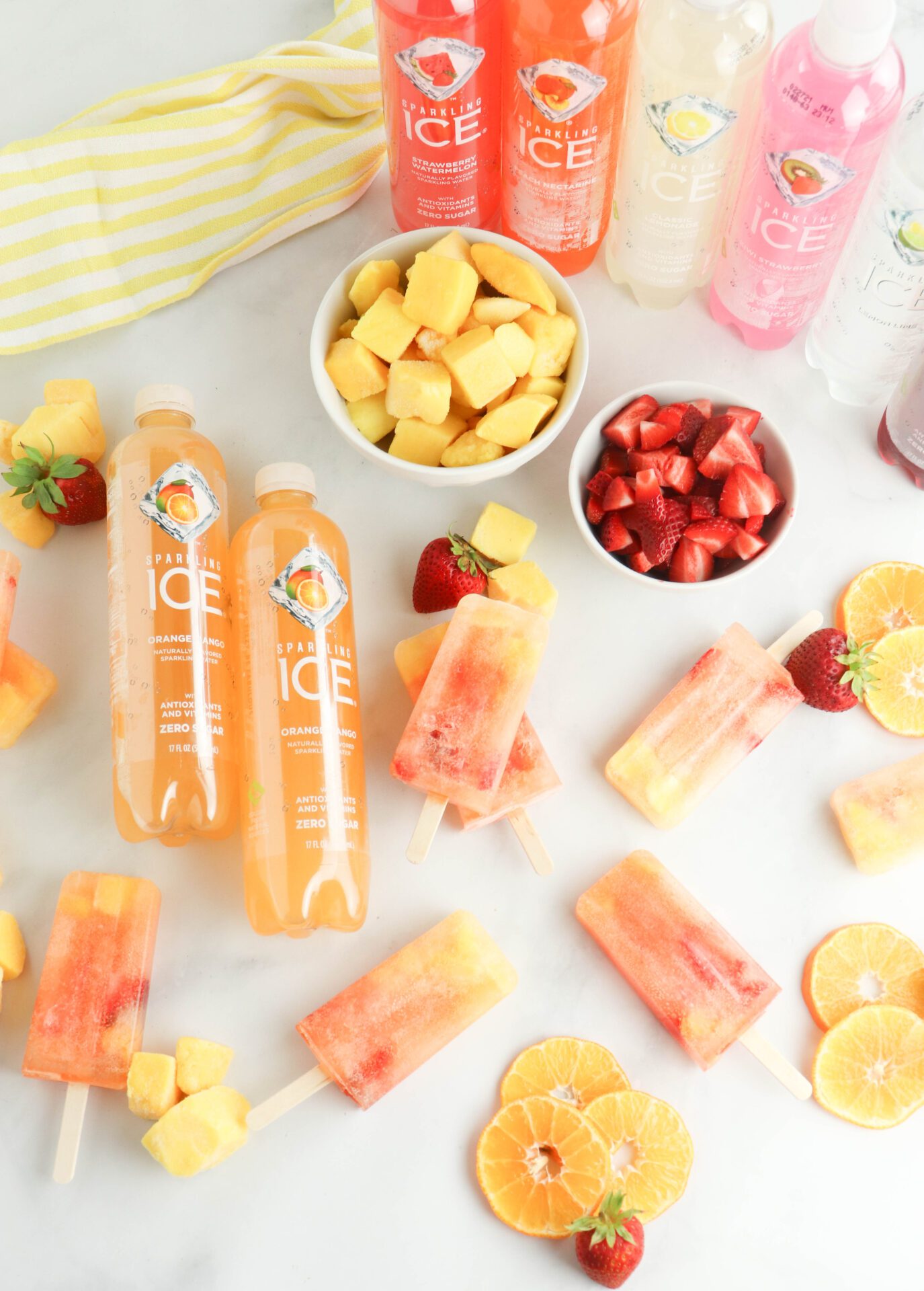 The Best Mango Popsicles Only 3 Ingredients!