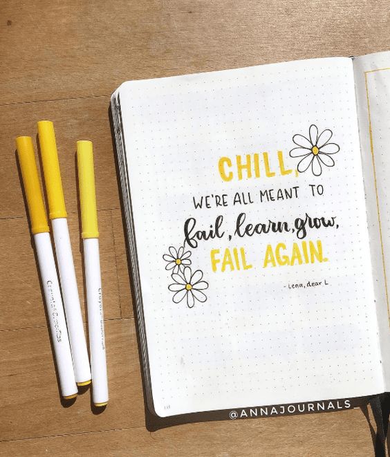 bullet journal quotes