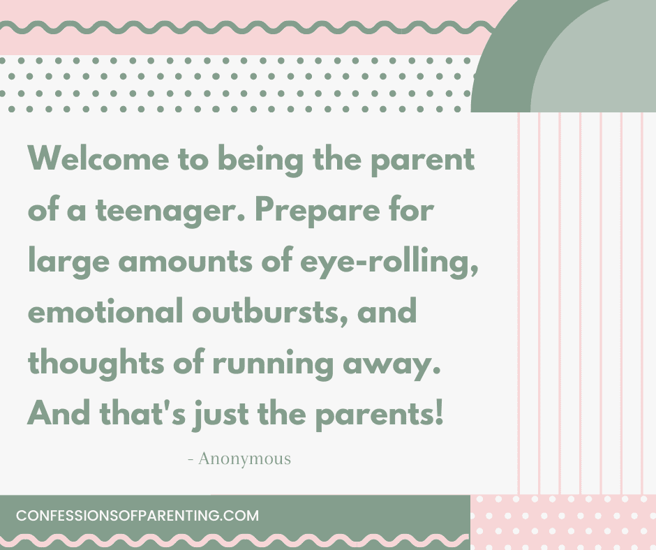 quotes about being a teenager