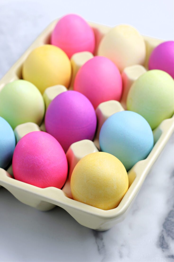 How To Dye Easter Eggs