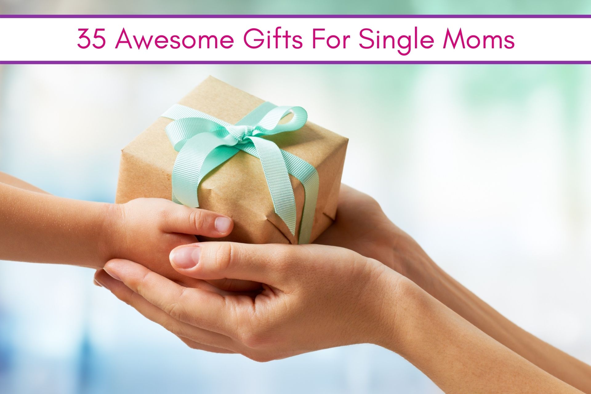 Christmas gifts for single hot sale moms