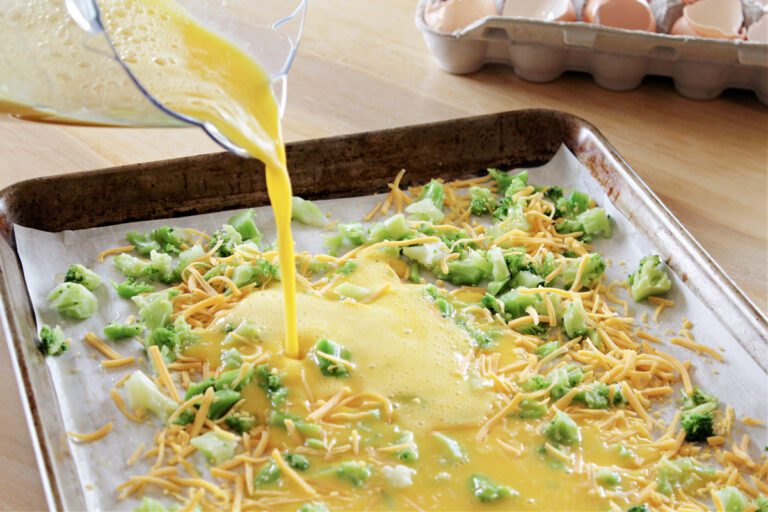 The Easiest Sheet Pan Omelets