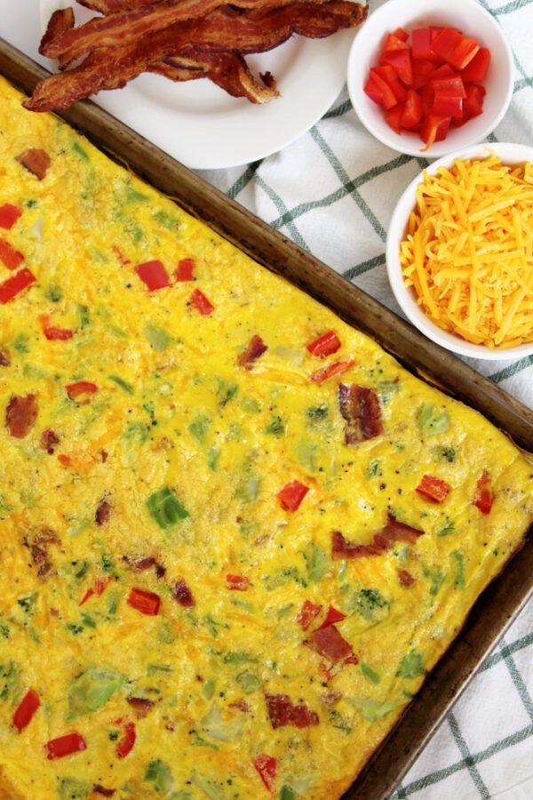 The Easiest Sheet Pan Omelets