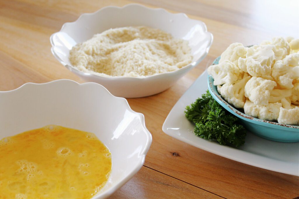 ingredients for keto bang bang cauliflower