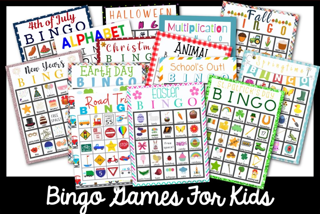 Feature: 15+ bingo Games for kids cards