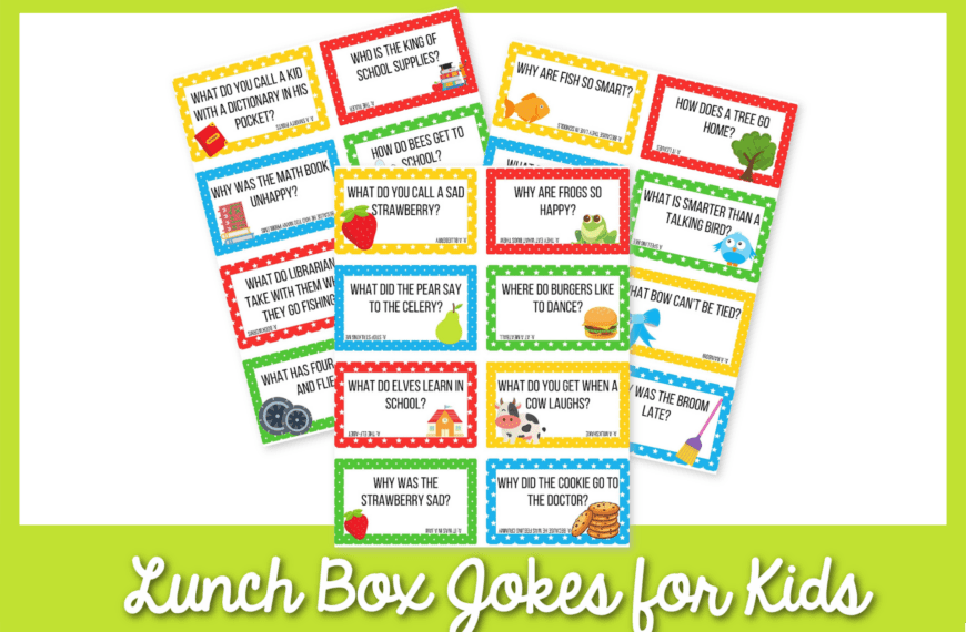 Awesome Lunch Box Jokes for Kids