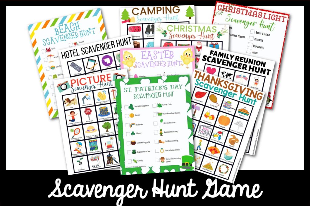 The Best Scavenger Hunt for Kids Ideas