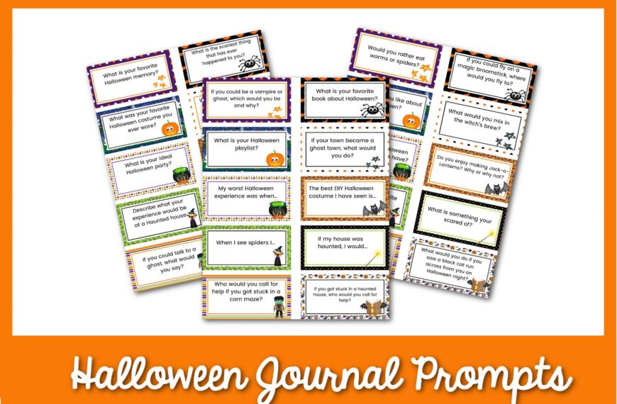 50 Spine-Tingling Halloween Journal Prompts