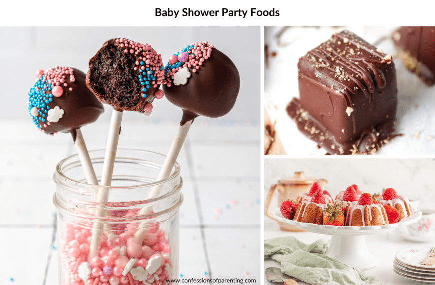 Feature: Baby shower foods