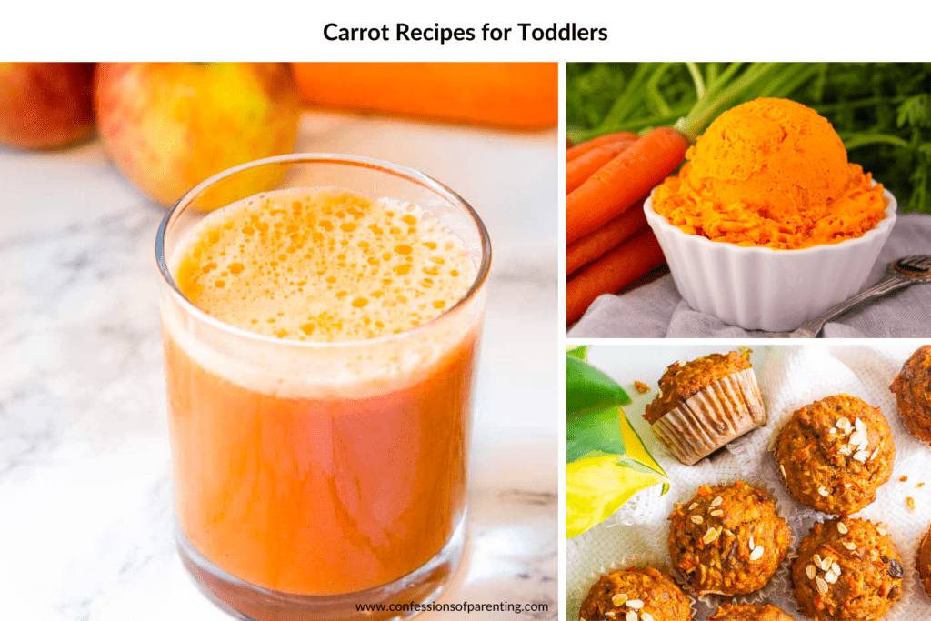 Carrot Recipes for Toddlers