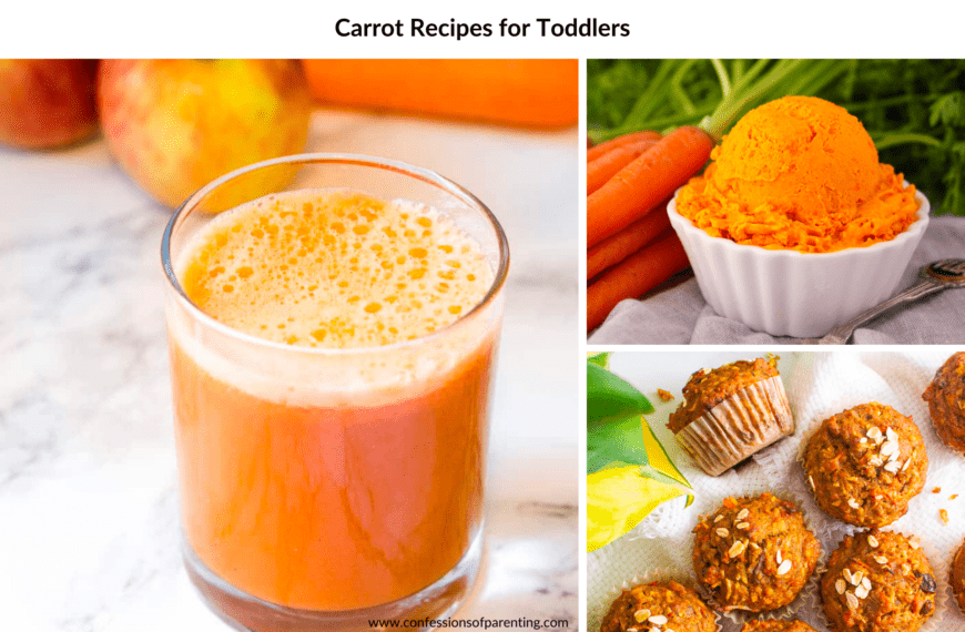 feature: carrot recipes for toddlers
