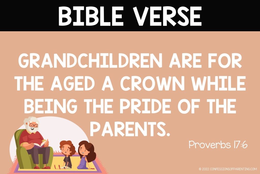Bible Verse for Kids: Children are the Lord’s reward and gift. Psalm 127:3 on a pink background
