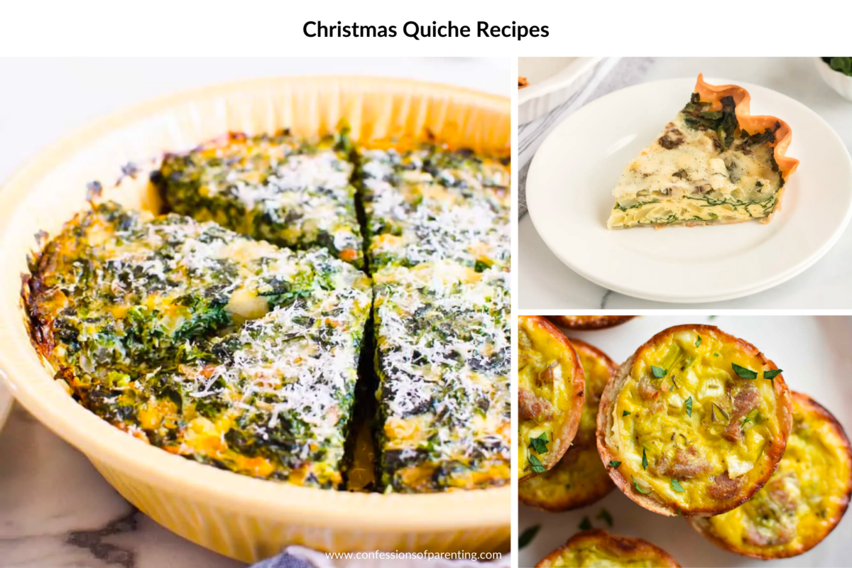40 Mouthwatering Easy Christmas Quiche Recipes