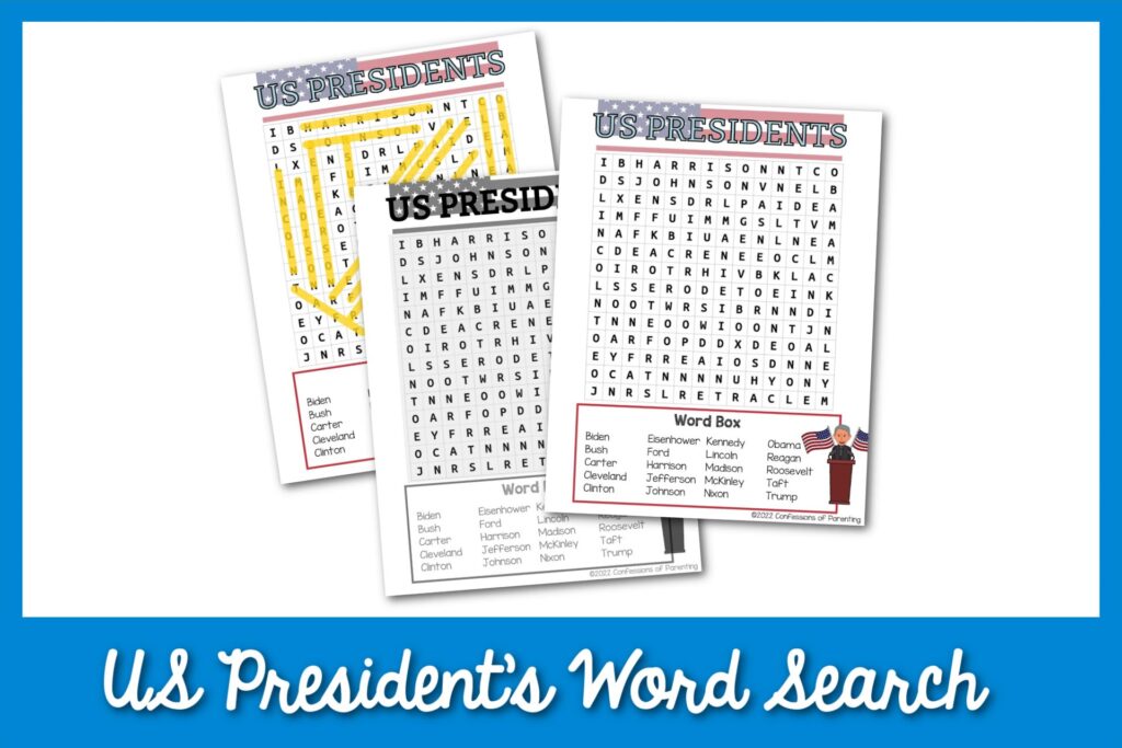 free-fun-and-easy-us-president-s-word-search