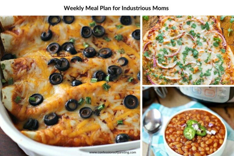 Weekly Meal Plan #21