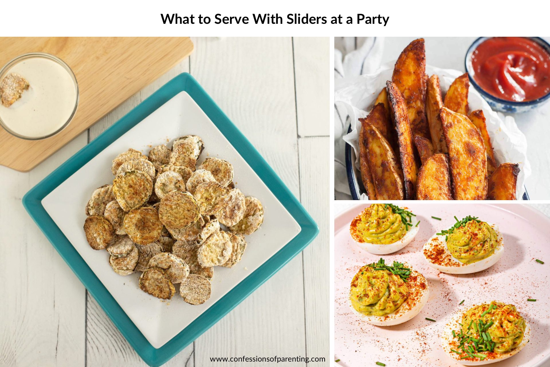 feature iamge: What to Serve With Sliders at a Party