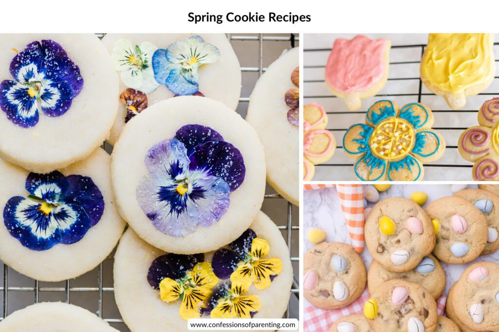 feature image: Spring Cookie Recipes