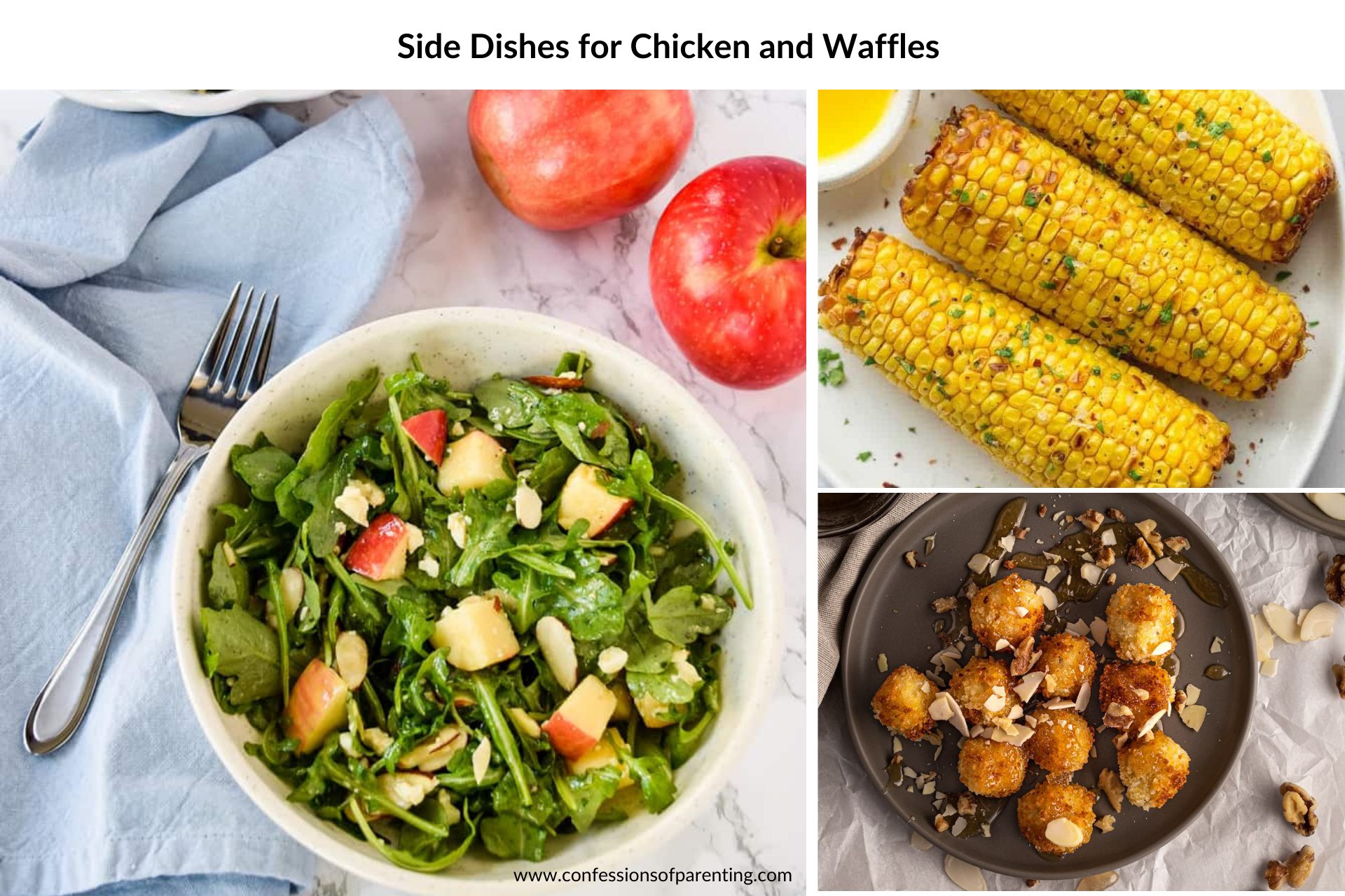 feature image: Side Dishes for Chicken and Waffles