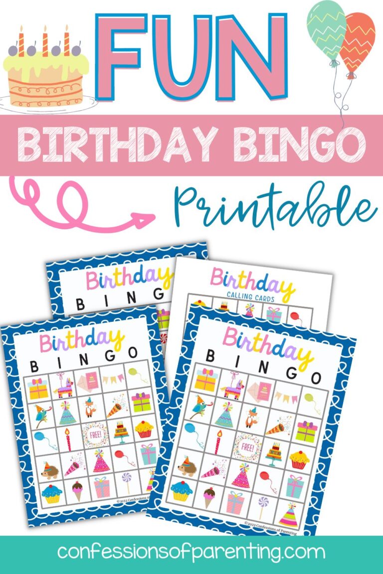 Free Birthday Bingo Download