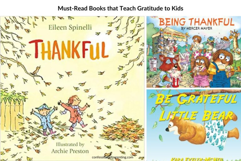 feature image: Must-Read Books that Teach Gratitude to Kids