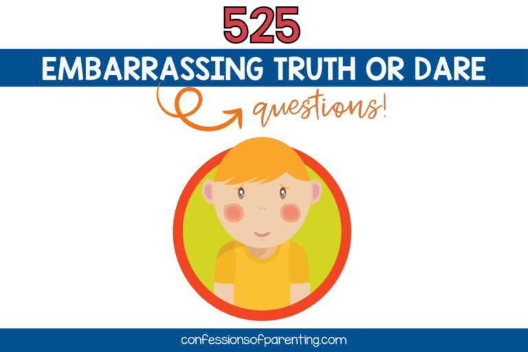 Truth or Dare Archives - Confessions of Parenting- Fun Games, Jokes