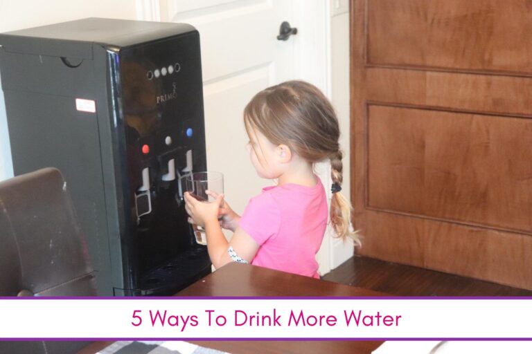 feature image: 5 Ways To Drink More Water