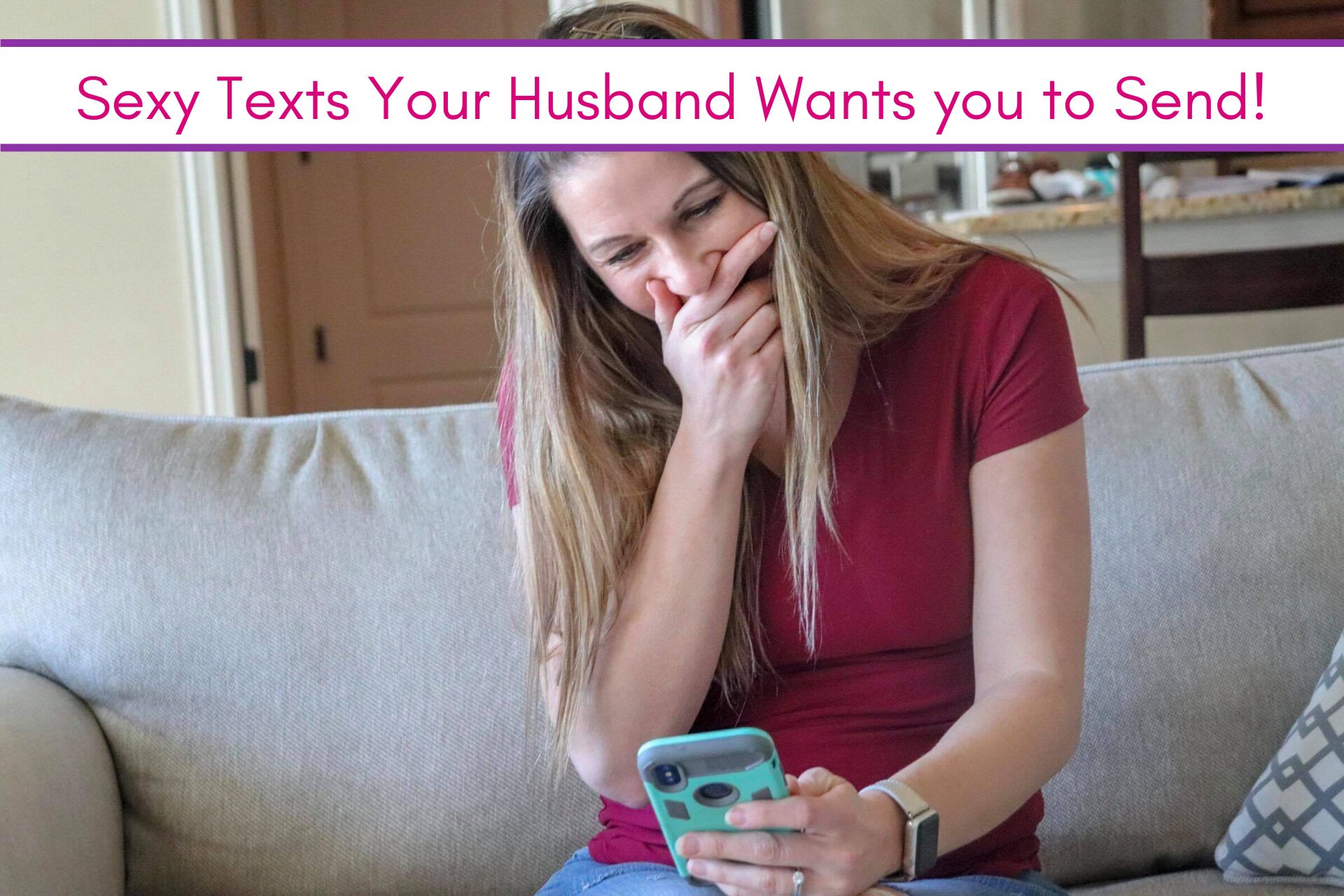 50 Sexy Texts Your Husband Wants you to Send! photo