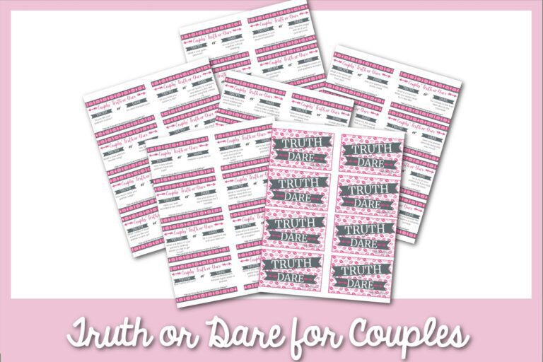 301 Playful and Fun Truth or Dare for Couples Questions