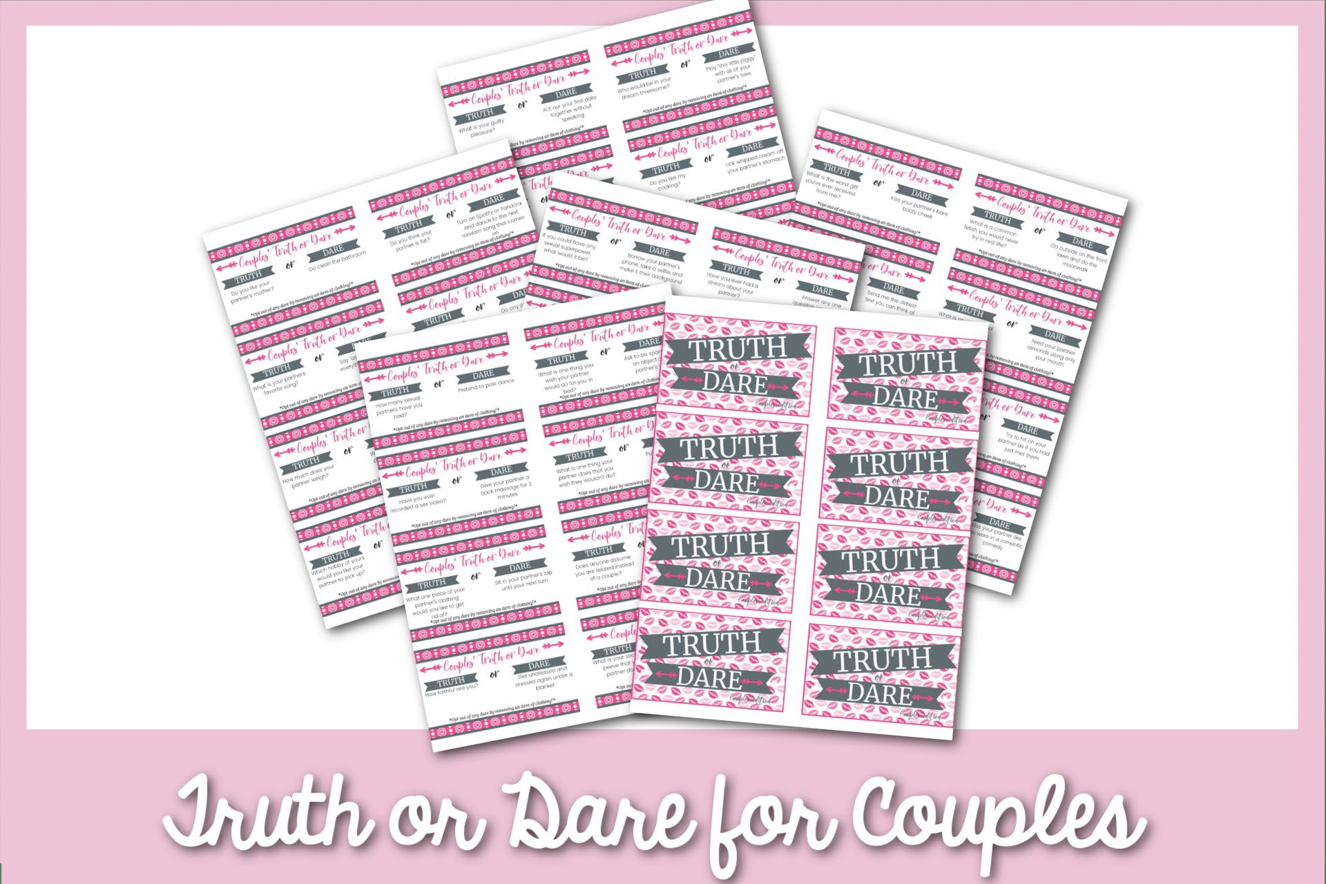 Truth Or Dare For Couples