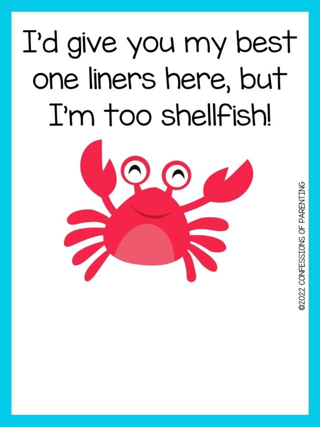 100+ Shelltastic Crab Jokes For Kids