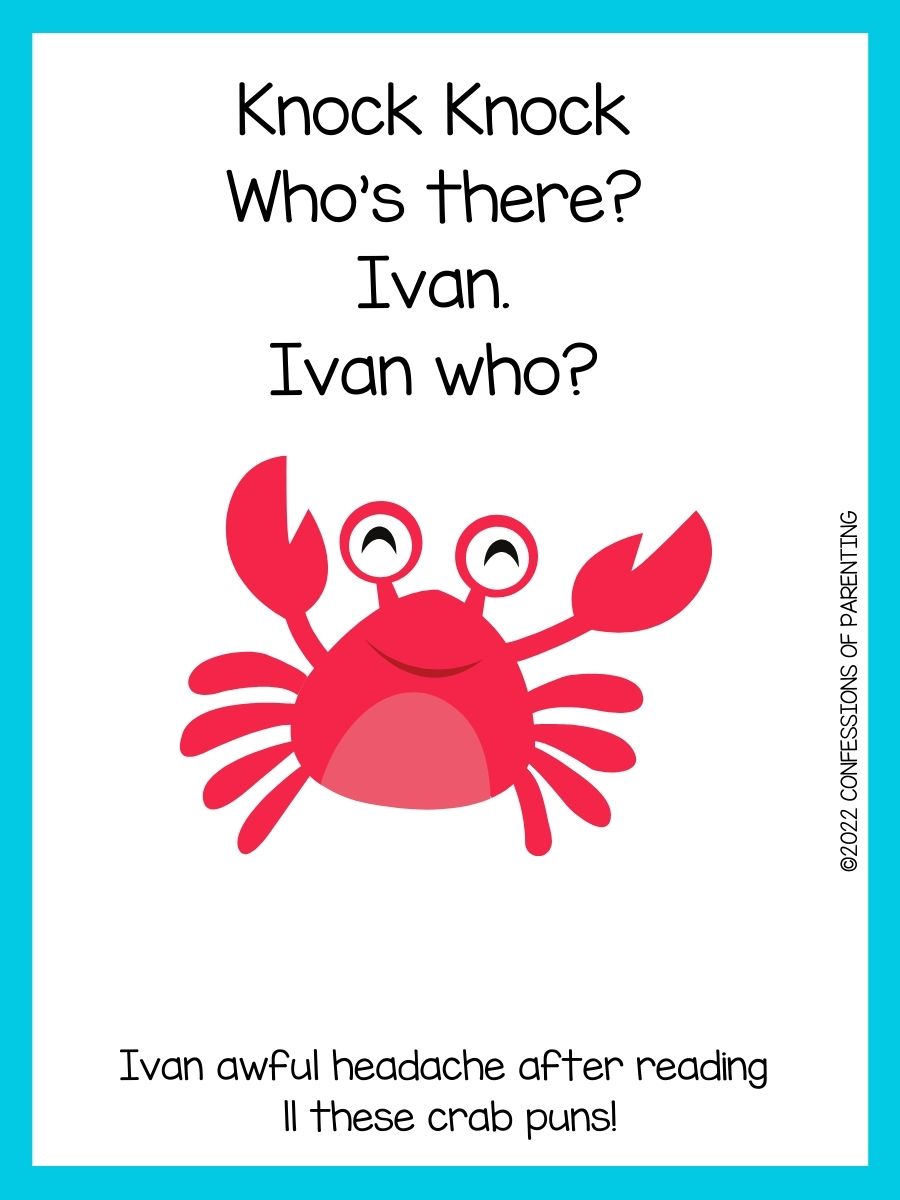 100+ Shelltastic Crab Jokes For Kids